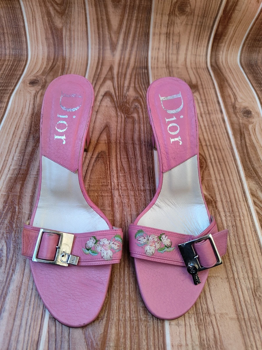 Dior ピンク ミュール　ヴィンテージ Dior ピンク ミュール ヴィンテージ Vintage Dior Mules | eBay