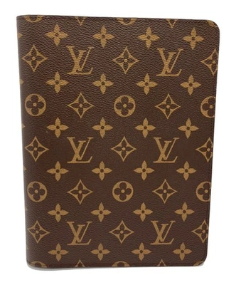 LOUIS VUITTON Monograma Agenda Oficina Planificador Cubierta R20001 Marrón... - Imagen 1 de 4