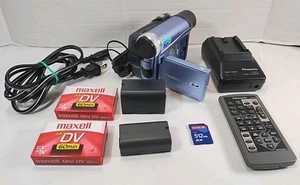 Panasonic PV-GS2 MiniDV Digital Video Camera Camcorder Bundle With Accessories - Picture 1 of 20
