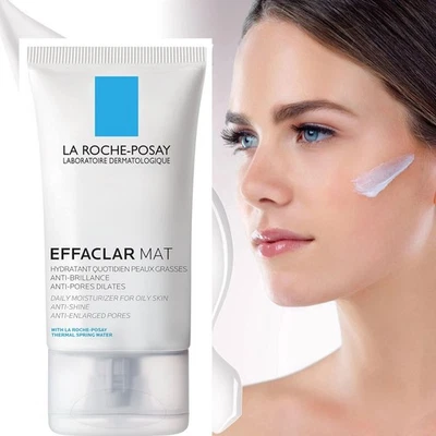 La Roche-Posay Effaclar Mat Daily Moisturizer For Oily Skin 40ml Face Cream New - Image 1 of 4