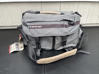 Estuche Bolso de Hombro Equipo Profesional Cámara Tamrac De Colección - Extra Grande - Gris - EE. UU. Foto 1 de 4