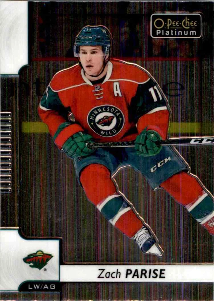 2017-18 O-Pee-Chee Platinum Zach Parise #97 - Image 1 of 2