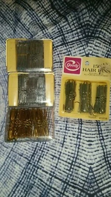 Vintage Lot Goody Hair Bobby Pins Ball Ends 137 137/8 - Image 1 of 4