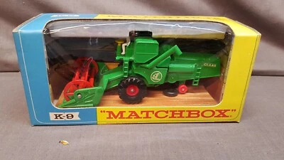 MATCHBOX KING SIZE K9 GREEN CLAAS COMBINE HARVESTER SUPERB- NEAR MINT COND BOXED - Image 1 of 4