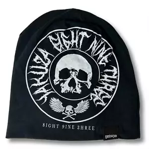 Neues Yakuza Unisex Tweak Beanie Mütze - Schwarz - Bild 1 von 3
