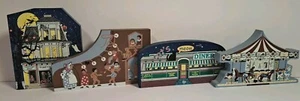 Cat's Meow Shelf Sitters Lot: Cat's Meow Diner, Carousel, Halloween, Woman Shoe - Picture 1 of 23