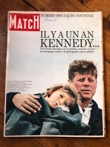 Paris Match magazine November 1964 - JOHN KENNEDY cover + 50 pages - Picture 1 of 1