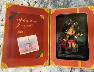 Carlton Cards Heirloom Collections Libbys Adventures Paris 2003 Ornament and Pin - Picture 1 of 6