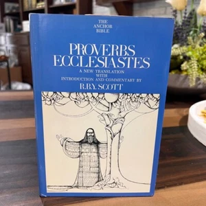 PROVERBS & ECCLESIASTES, R.B.Y. Scott, The Anchor Bible Commentary - Picture 1 of 12