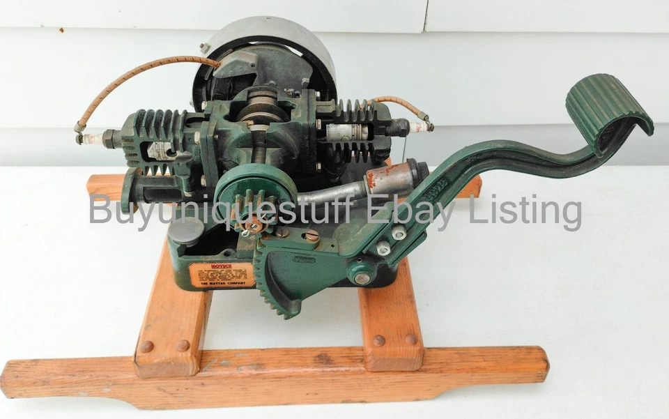 Motor de exhibición de corte de fábrica doble Maytag 72 raro Foto 1 de 4