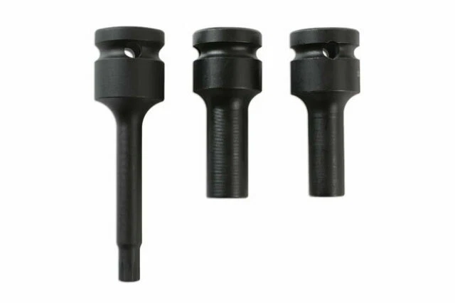 Laser 6345 Socket Bit Set - 3 Piece