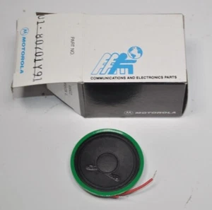 NEW - Motorola 01-80701Y91 Radio Microphone Small Replacement Speaker - NOS - Picture 1 of 4