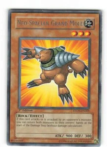 Yugioh NEO-WELTRAUM GRAND MOLE , ston-en005 Rare englisch Near Mint 1. Auflage - Bild 1 von 2