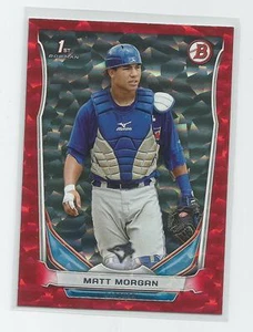 2014 Bowman Draft MATT MORGAN Red Ice 134/150 - Foto 1 di 1