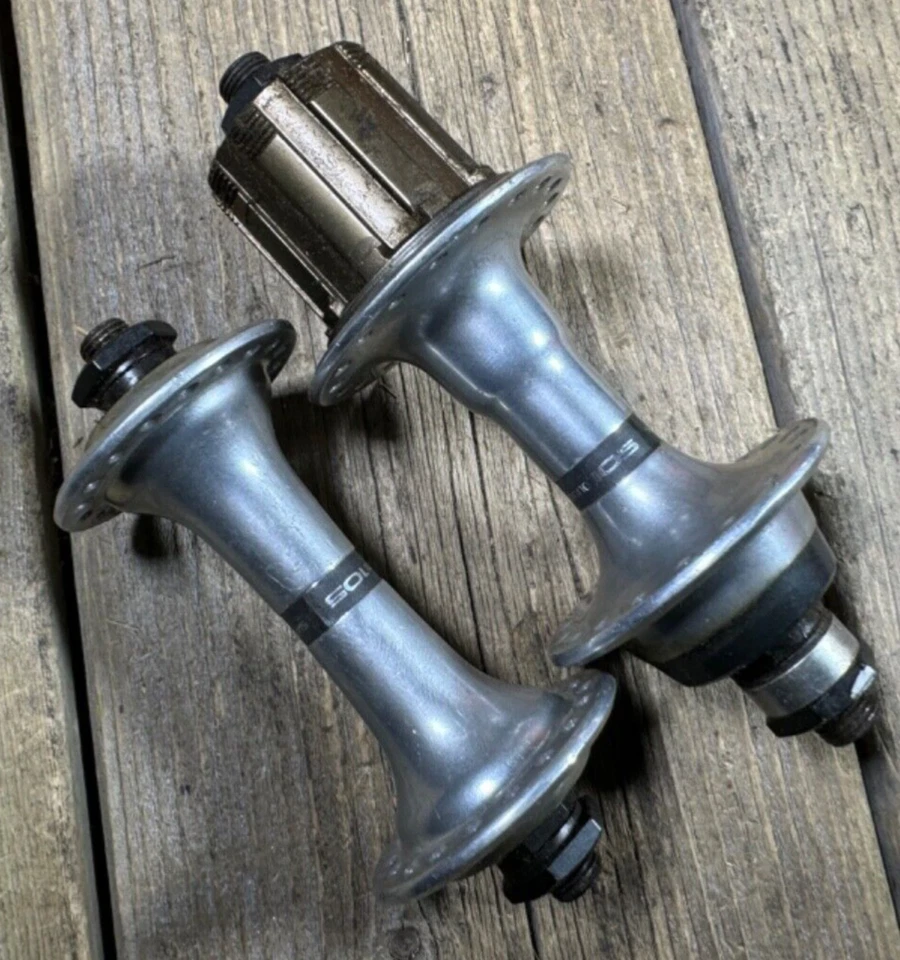 Shimano 105 Hubset HB-1050 36 Hole QR 36H 100 mm Road Racing Bike JAPAN - Image 1 of 4