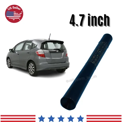 Antena aérea de radio de mástil negro AM/FM de repuesto de 4,7" para Honda Fit 2007-2013 Foto 1 de 4