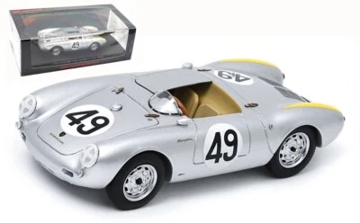 Spark S9713 Porsche 550 RS Spyder #49 13th Le Mans 1955 - escala 1/43 Foto 1 de 4