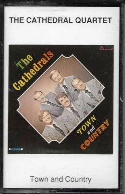 THE CATHEDRAL QUARTET......"TOWN AND COUNTRY".......RARE HTF OOP GOSPEL CASSETTE - Image 1 of 2