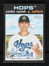 2020 Topps Heritage Minor League Edition Real One Corbin Carroll #ROA-CC Auto