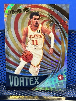 2021-22 Panini Revolution TRAE YOUNG Atlanta Hawks VORTEX - Image 1 of 2