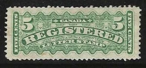 Canada, 1875, Scott #F2d, Perf. 12 x 11 1/2, Mint, H., Scott Val. $2,750.00 - Picture 1 of 2