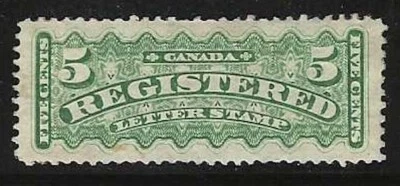 Canada, 1875, Scott #F2d, Perf. 12 x 11 1/2, Mint, H., Scott Val. $2,750.00 - Image 1 of 2