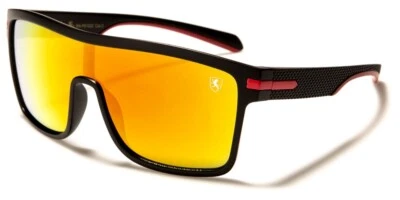 GAFAS DE SOL UNISEX KHAN MIRRORED SHIELD Foto 1 de 2