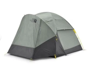 NWT The North Face Wawona 4-Person Car Camping Travel Beach Tent - Green Grey - Picture 1 of 17