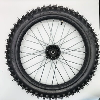 70/100- 17" Inch Front Wheel Knobby Tyre PIT PRO Dirt Bike Rim / Tyre / Tube - Image 1 of 4
