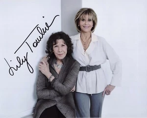 Foto 8x10 firmada por Lily Tomlin autografiada Grace and Frankie - Imagen 1 de 1