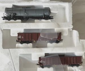 Roco freight wagons X3 of the DDR railways - Picture 1 of 5