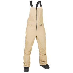 Brand New Womens 2025 Volcom Swift Bib Overall Sand Size Small - Picture 1 of 2