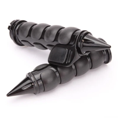 Empuñaduras de manillar de motocicleta de 1" para Harley Road King Softail Sportster personalizadas Foto 1 de 4