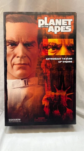 Sealed Sideshow Collectibles 12" Planet of the Apes Astronaut Taylor Figure Cover