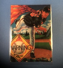 1995 Fleer Pro-Visions Baltimore Orioles Baseball Card #1 Mike Mussina Hof 🔥⭐️