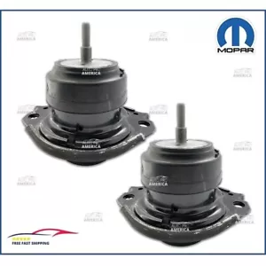2011-2025 DURANGO GRAND CHEROKEE 3.6L LH & RH ENGINE MOUNTS SET OEM MOPAR - Picture 1 of 6