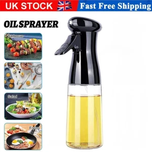 Olive Oil Spray Bottle 200ml Cooking Mister Sprayer BBQ Air Fryer Tool UK - Picture 1 of 9