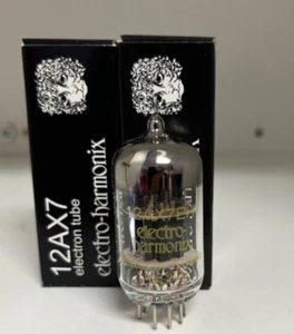 Par emparejado Elelectro-harmonix EH 12AX7 12AX7A ECC83 Amplitrex AT-1000 - Imagen 1 de 3