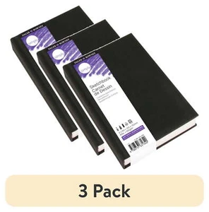 (3 pack) Daler-Rowney Simply... Sketchbook, Soft White, (65lb/100g), Hardcover - Picture 1 of 5