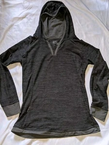 Camisa para mujer Outdoor Research Zenga con capucha talla pequeña gris con capucha manga larga - Imagen 1 de 18