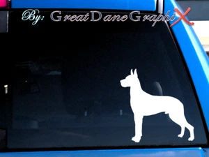 Great Dane #3 - Calcomanía de vinilo - Elección de color - ALTA CALIDAD - Imagen 1 de 2
