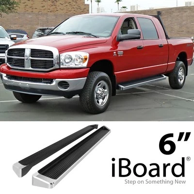 Running Board Style Side Step 6in Fit Dodge Ram 1500 2500 3500 Mega Cab 06-08 Foto 1 de 4