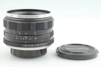 [Near MINT] Minolta AUTO ROKKOR-PF 58mm f/1.4 MF Standard Lens From JAPAN - Image 1 of 4