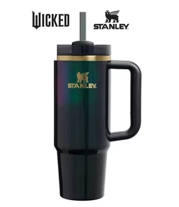 Stanley x Wicked Quencher 30oz FlowState H2.0 Tumbler Elphaba For Good - New - Picture 1 of 5
