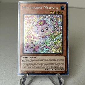 Yu-Gi-Oh TCG SUDA-EN025 Mulcharmy Meowls 1st Edition Secret Rare Card - Picture 1 of 3
