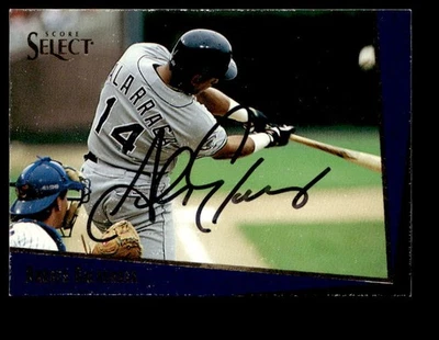 1993 Select Rookie & Traded #102T Andres Galarraga IP AUTO - Image 1 of 2