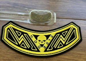 Neu Harley Davidson HOG 2012 Patch und Pin Rocker Set passend Harley Besitzer - Bild 1 von 3