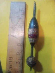 Señuelo de pesca Bobber vintage 7 1/2 pulgadas - Imagen 1 de 3