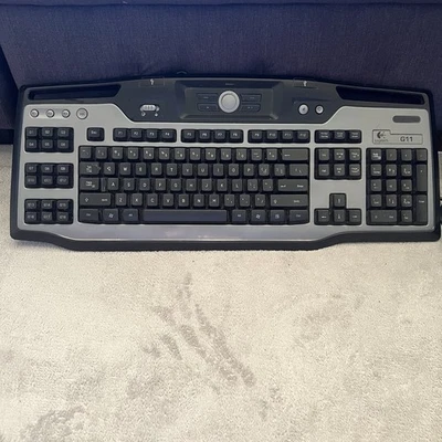 Logitech G11 Gaming Keyboard - Programmable G-Keys, Wired USB Not Tested - Image 1 of 4