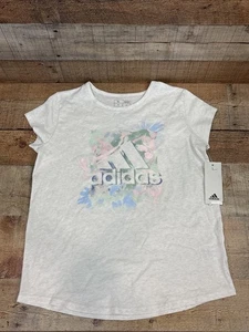 Mädchen Adidas Grafik Tshirt Größe XLarge (16) Kurzarm - Bild 1 von 5